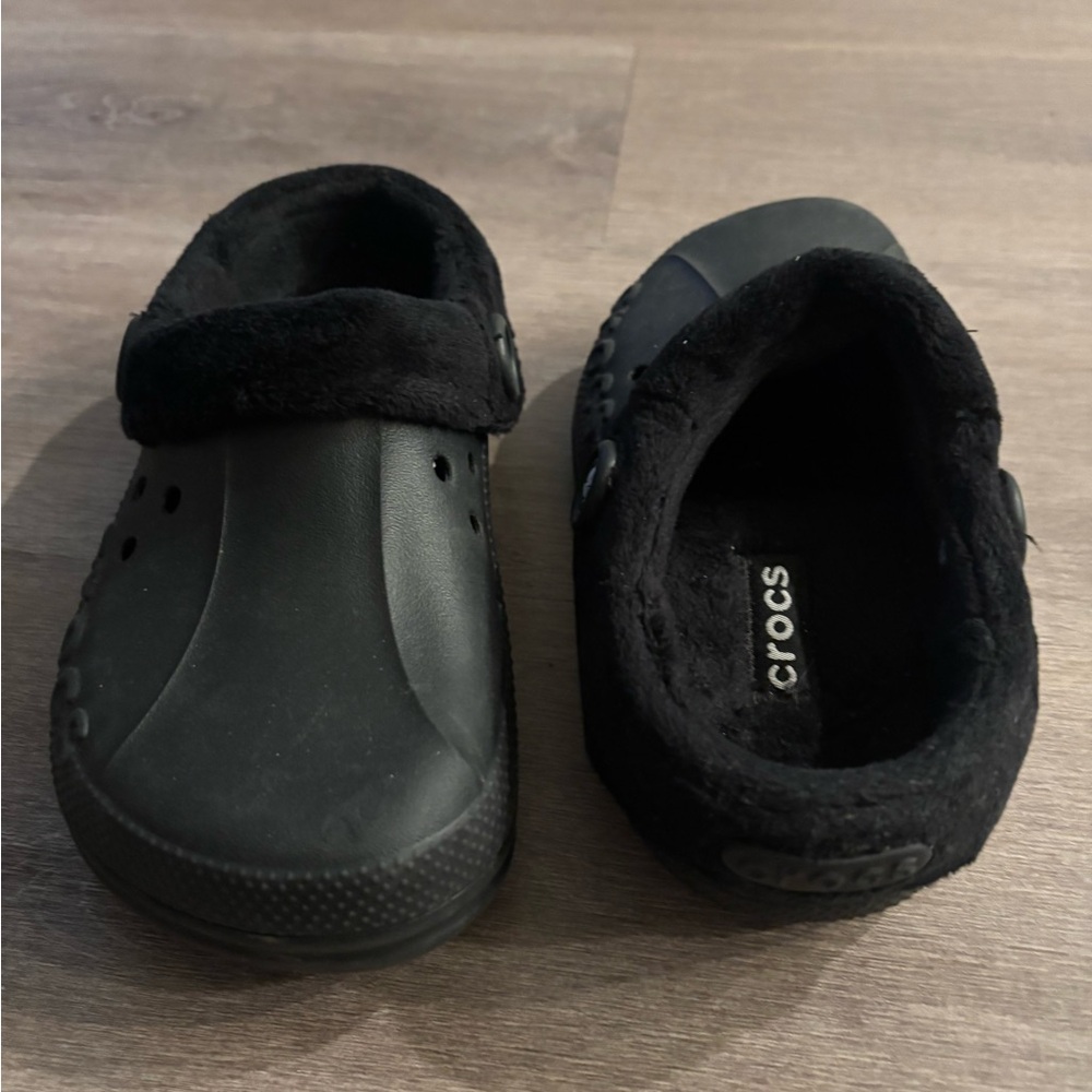 CROCS Kids Classic Lined Clog - Black